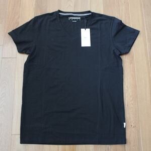 NWT Mens Lindburgh Short Sleeve Tee-Shirt Athletic‎ Black Golf XXL